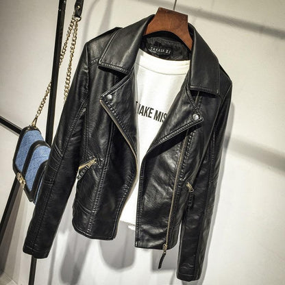 Ladies motorcycle leather