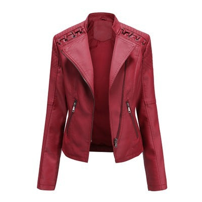 Women's Leather Jackets Motorcycle Suits