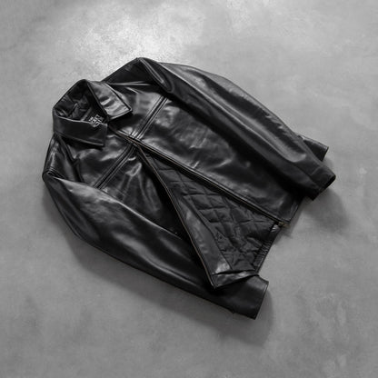 Men's Mystical Black Leather Jacket – The Jacket Maker